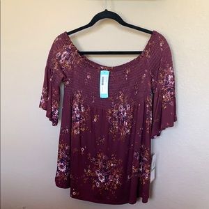 Mason & Belle (Stitchfix) off the shoulder top
